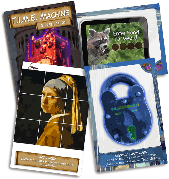 Escape quest clue cards