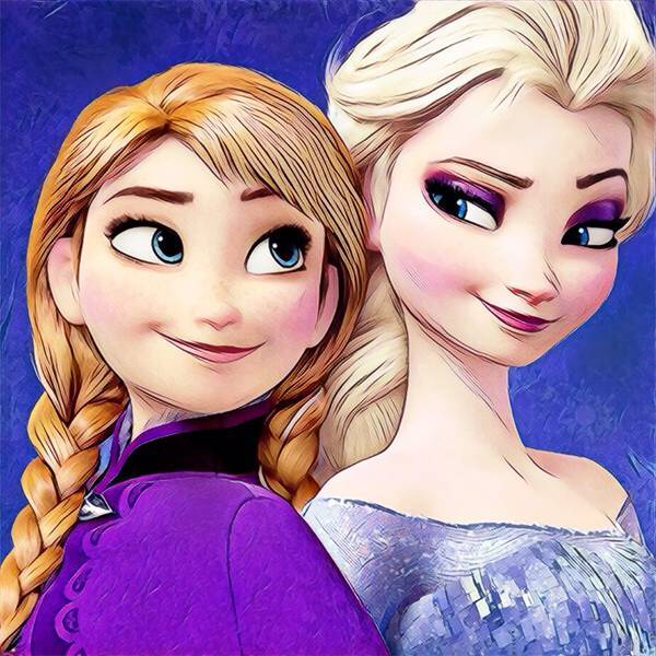 Characters from Frozen