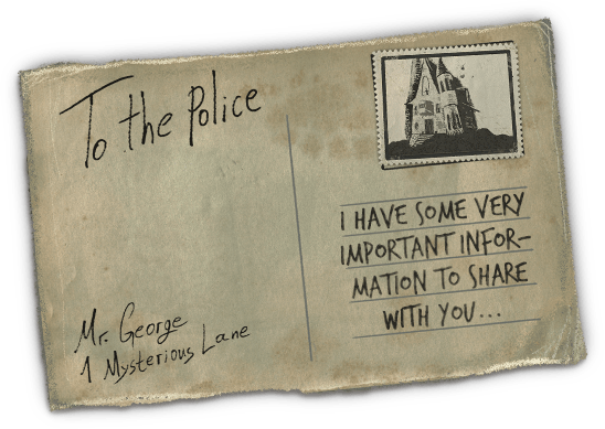 Postcard from Mr. George